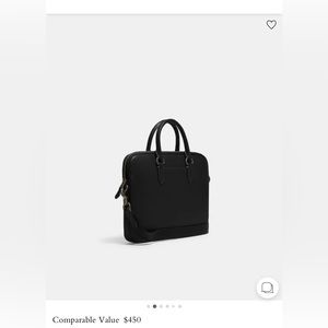 NWT Coach mens briefcase